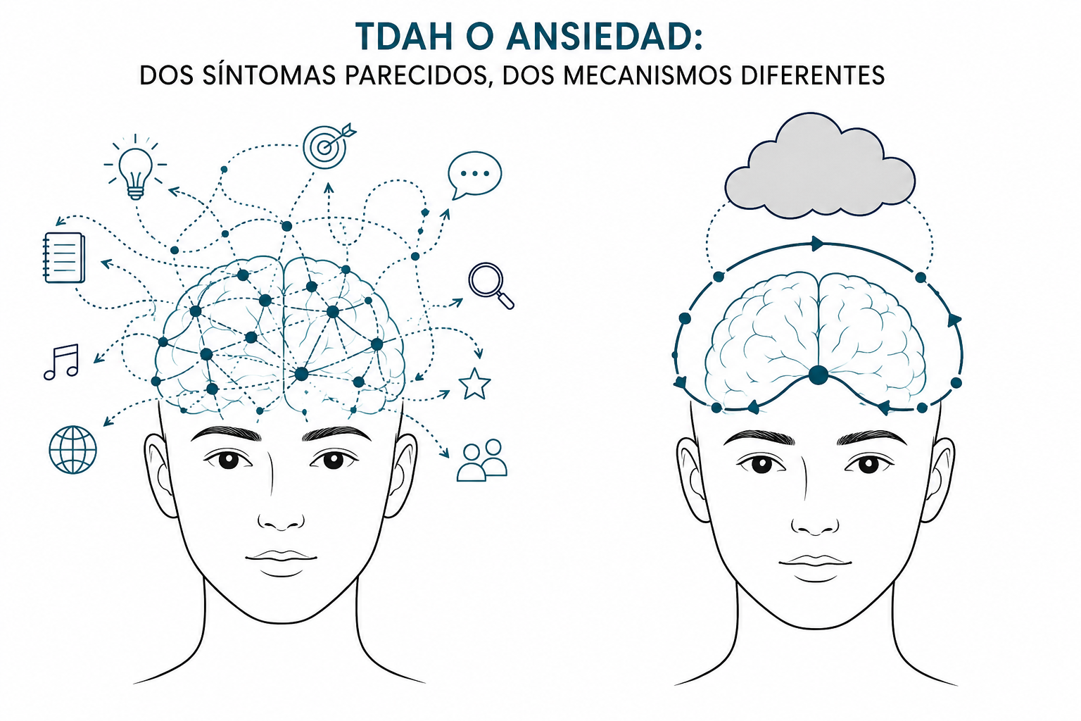 TDAH o ansiedad
